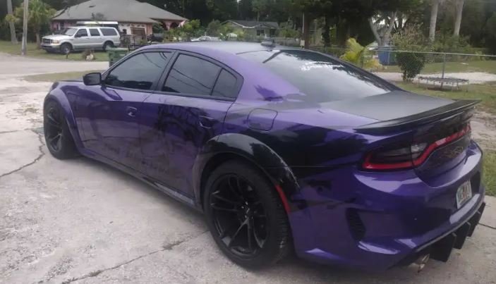 Larry Carter Jr.’s stolen 2023 limited-edition Dodge Charger SRT Hellcat Redeye Jailbreak. (Photo courtesy of Larry Carter Jr.)
