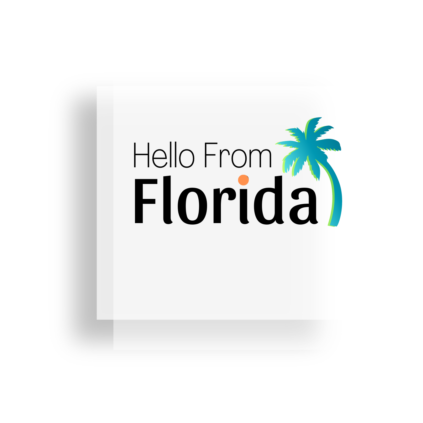 Hello From Florida Logo