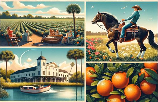 A collection of pictures that's representative of Arcadia