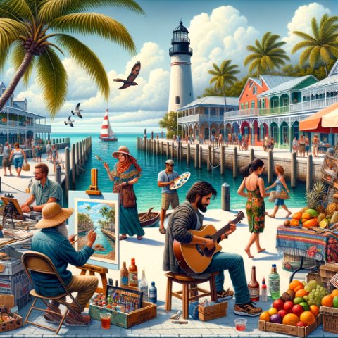 Collab art Key West