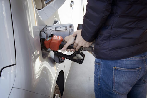 Man at Gas Pump